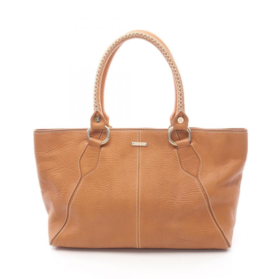 CELINE（セリーヌ） トートバッグ バッグ レザー ブラウン系 【中古