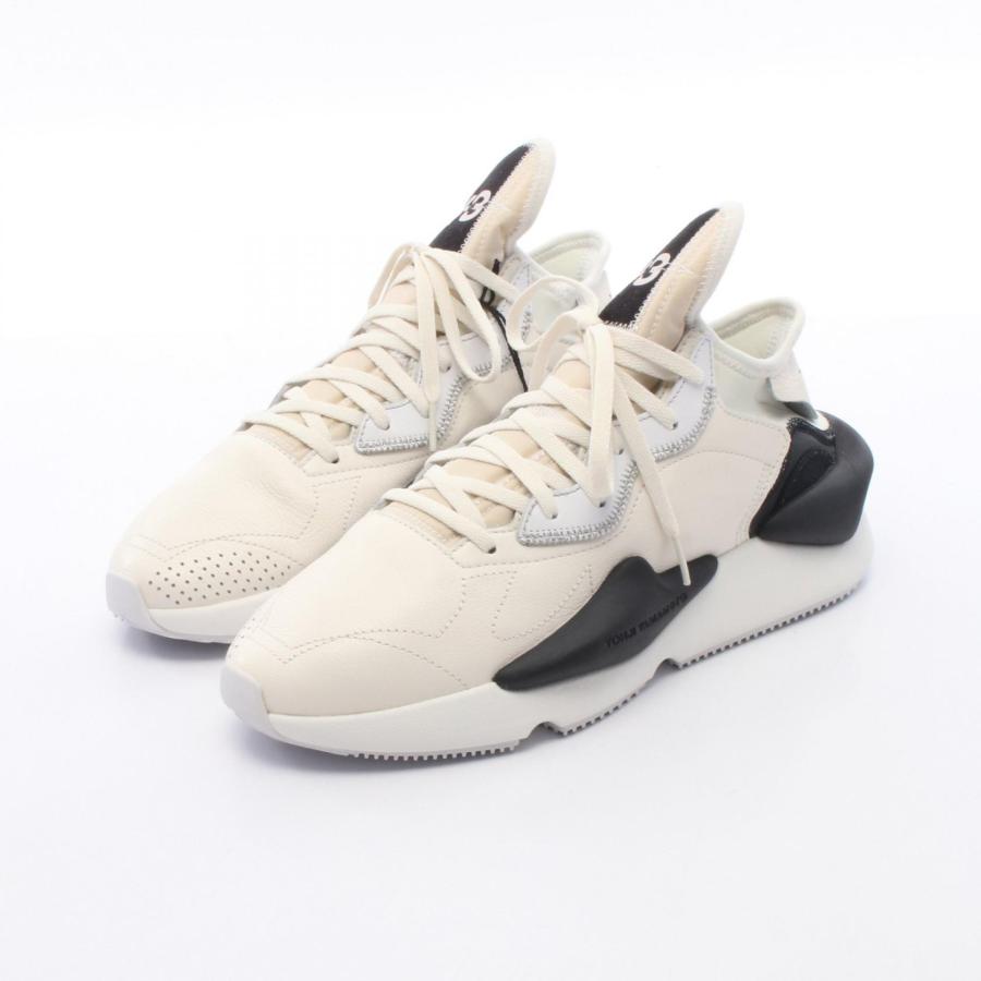 ワイスリー Y-3 KAIWA スニーカー 靴 レザー アイボリー系 BC0907 