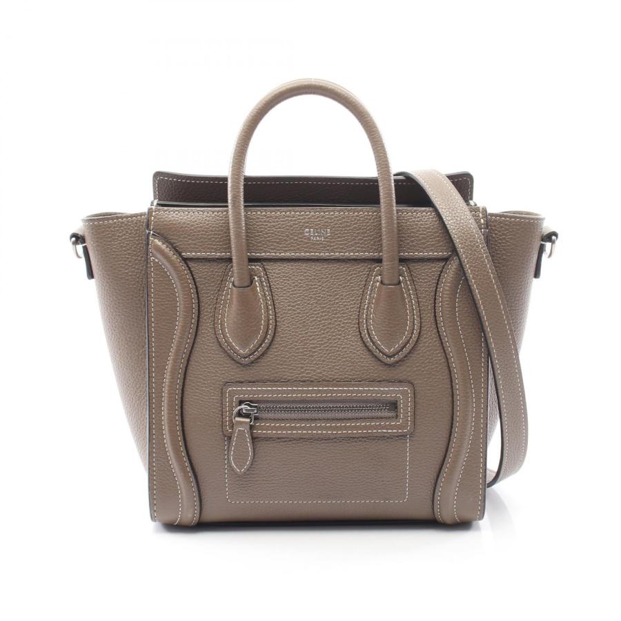 CELINE（セリーヌ） ラゲージ ナノショッパー 2WAY ハンドバッグ