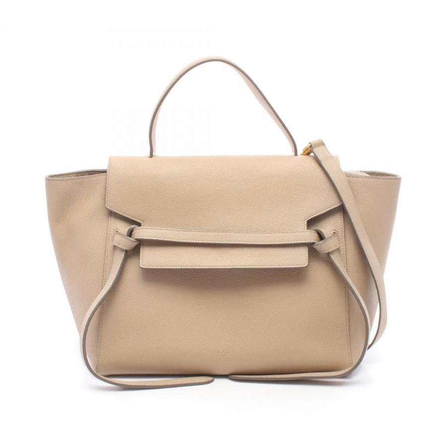 良品✨ セリーヌ ベルトバッグミニ ベージュ 2way ハンドバッグ CELINE（セリーヌ） CELINE BELT BAG MINI ベルトバッグ ミニ 2WAY