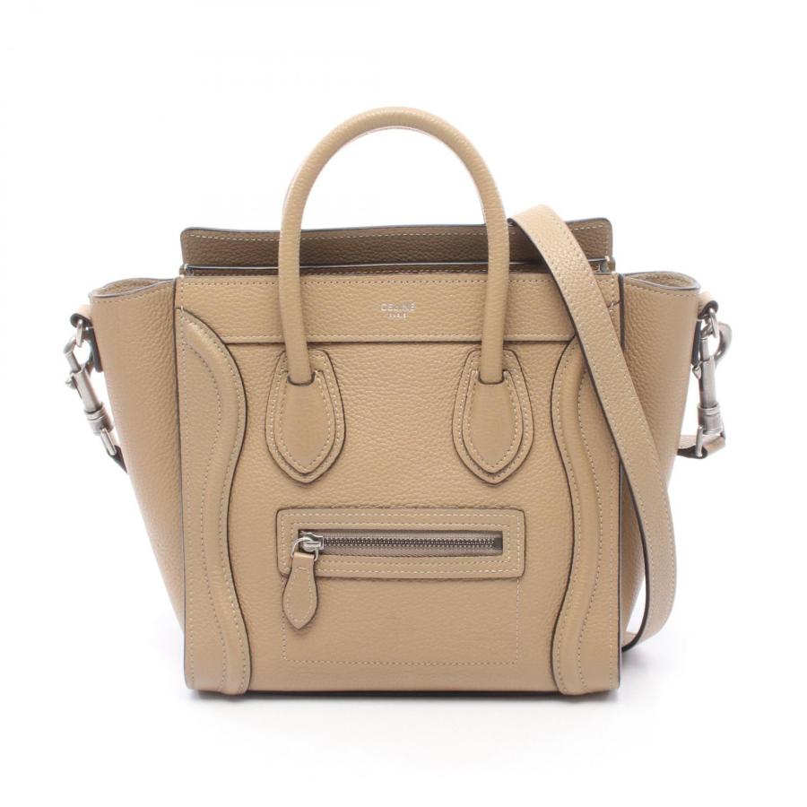 CELINE（セリーヌ） ラゲージ ナノショッパー 2WAY ハンドバッグ