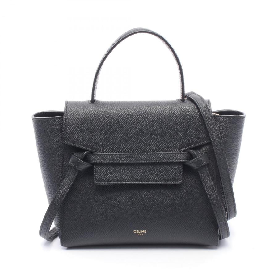 yskabab❤︎sale❤︎CELINEセリーヌ❤︎ベルトバッグナノ黒 CELINE（セリーヌ） CELINE BELT BAG NANO ベルトバッグ ナノ 2WAY