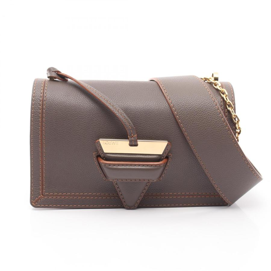 【人気モデル・美品】ロエベ☆バルセロナ ワンハンドル ショルダーバック レザー LOEWE（ロエベ） バルセロナ ソフト 2WAY ショルダーバッグ バッグ