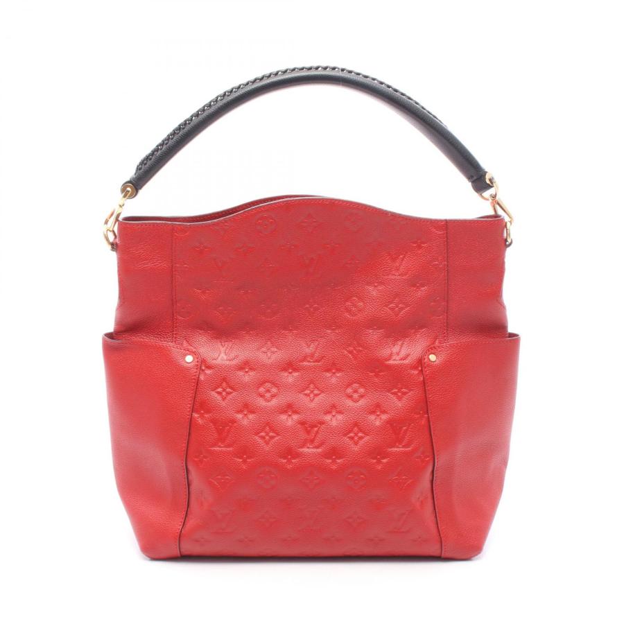 LOUIS VUITTON モノグラム アンプラント ショルダーバッグ 赤 LOUIS VUITTON（ルイ・ヴィトン） バガテル モノグラムアンプラント