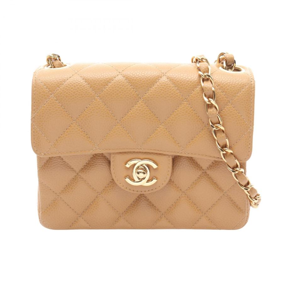 CHANEL（シャネル） ミニマトラッセ ショルダーバッグ バッグ キャビア 
