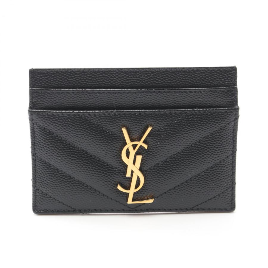 ✨未使用級✨サンローラン ベルランゴ ケース レザー キルティング サンローランパリ SAINT LAURENT PARIS キルティング カードケース