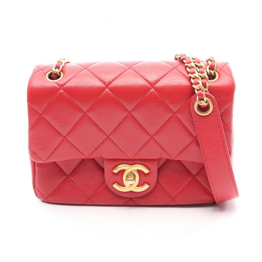 CHANEL（シャネル） ミニマトラッセ ショルダーバッグ バッグ レザー 