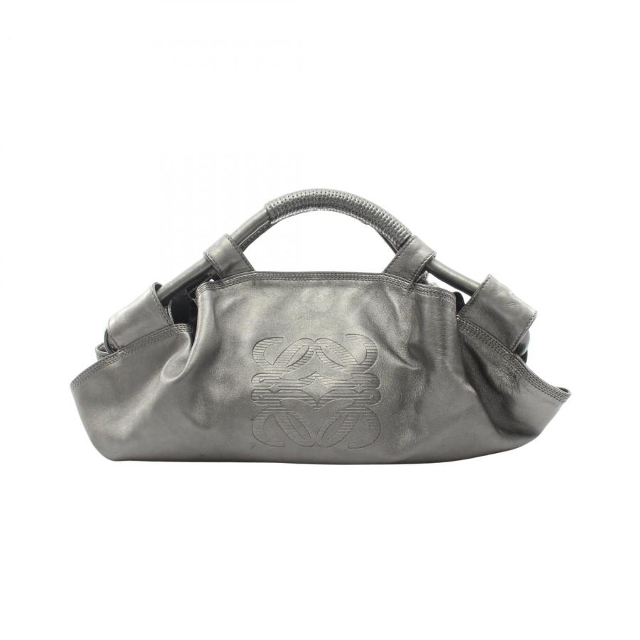 LOEWE（ロエベ） ナッパアイレ メタリック ハンドバッグ バッグ レザー