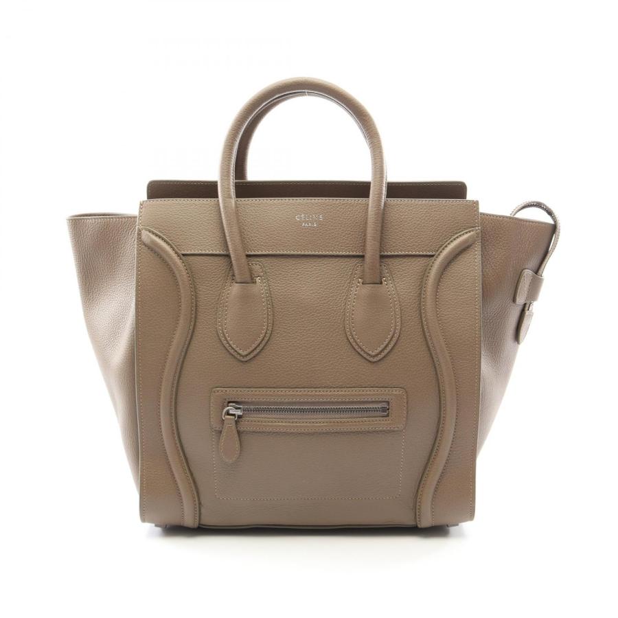 CÉLINE セリーヌ定番のハンドバッグ「ラゲージ ミニショッパー」　中古 CELINE（セリーヌ） ラゲージ ミニショッパー ハンドバッグ バッグ