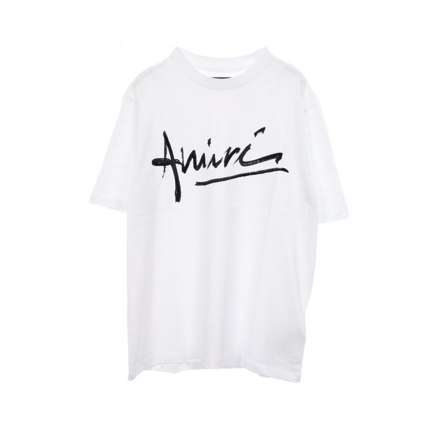 アミリ AMIRI Script ロゴ 半袖Tシャツ 衣料品 トップス コットン 