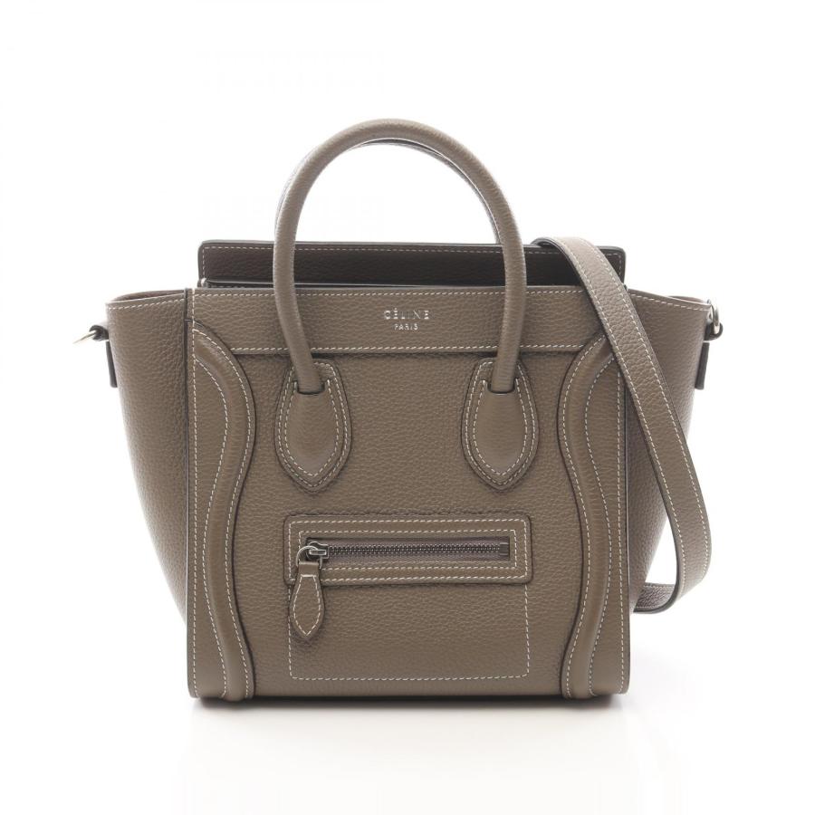 CELINE（セリーヌ） ラゲージ ナノショッパー 2WAY ハンドバッグ 