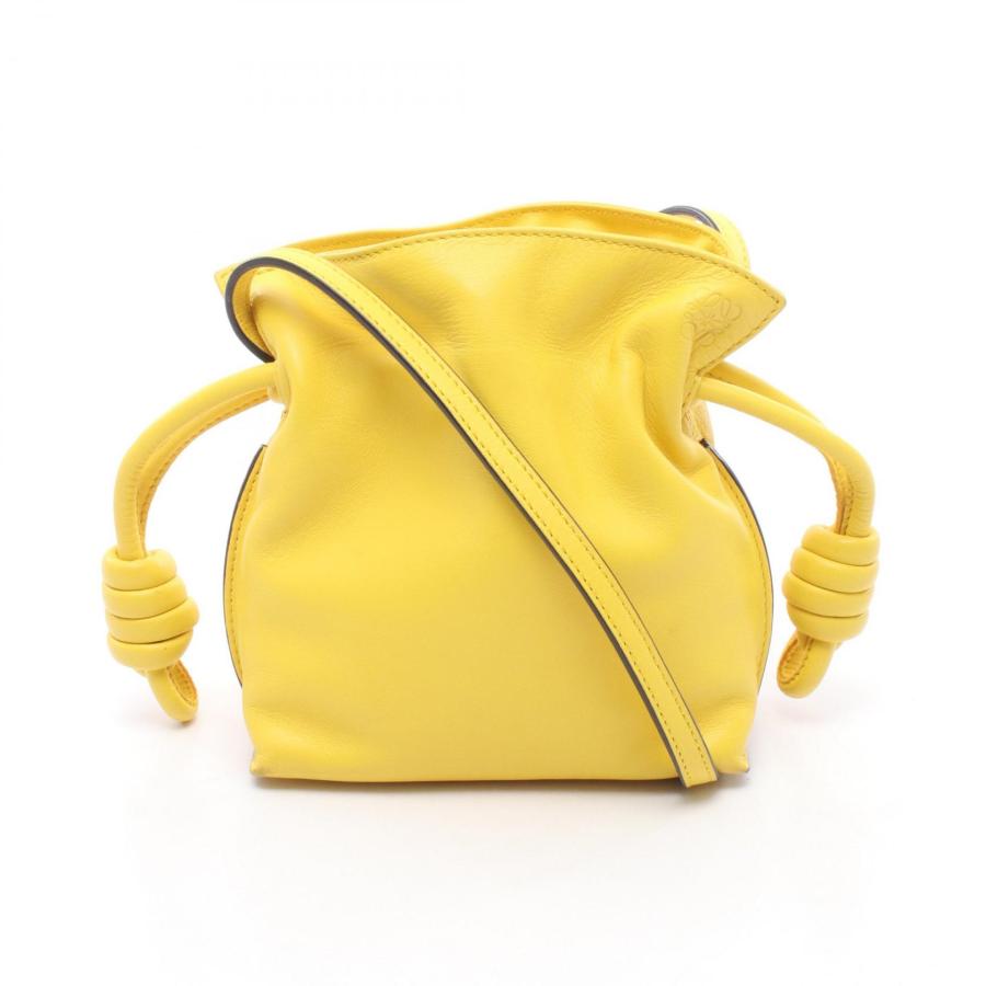 LOEWE（ロエベ） フラメンコクラッチ ミニ イエロー ショルダーバッグ