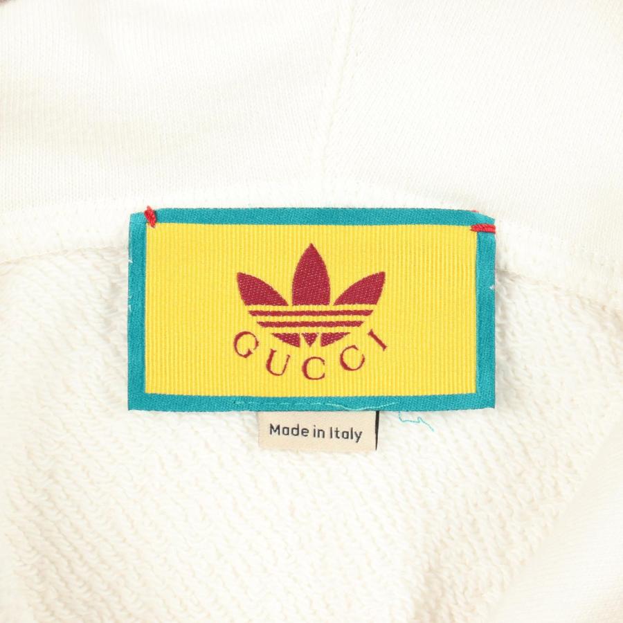 GUCCI（グッチ） GUCCI GUCCI × adidas ロゴプリント フーディ