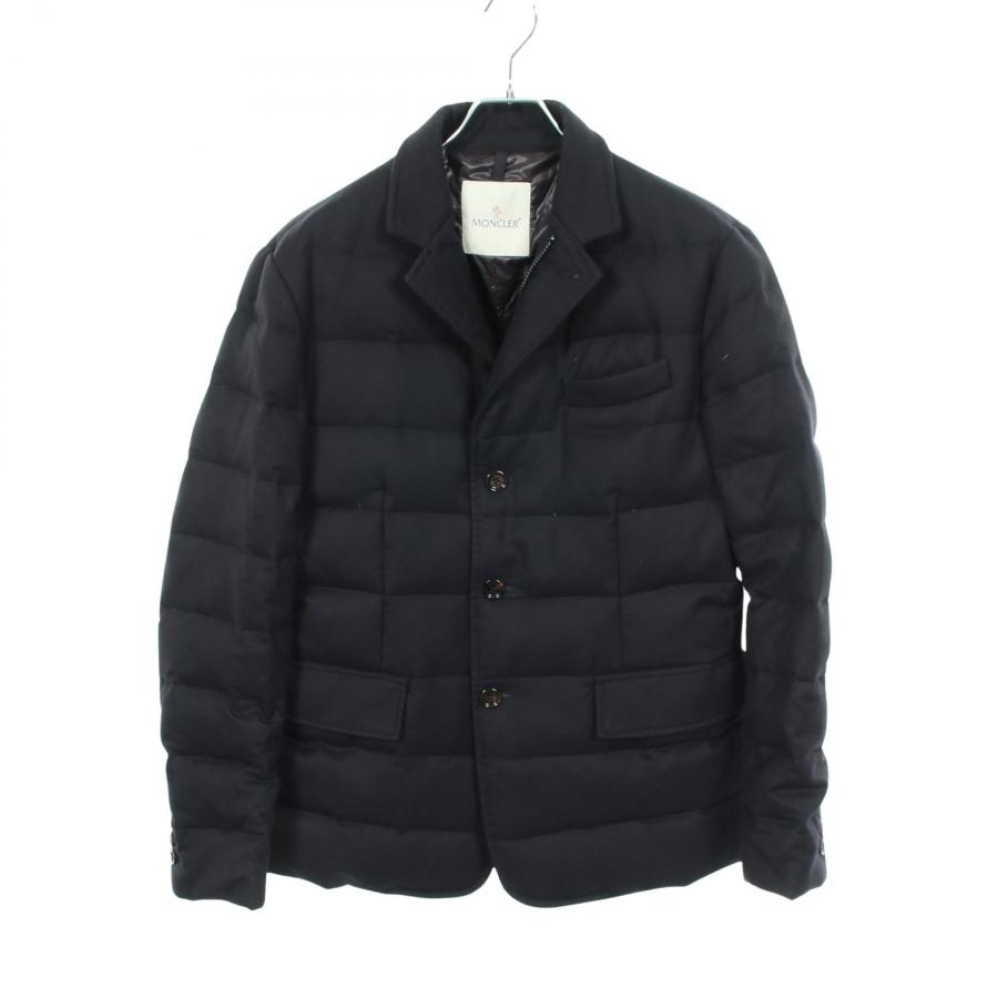モンクレール MONCLER RODIN ダウンジャケット 衣料品 アウター ウール メンズ ネイビー系 RODIN41334 【中古】 MONCLER（モンクレール） 爆買 MONCLER RODIN ダウンジャケット 衣料品