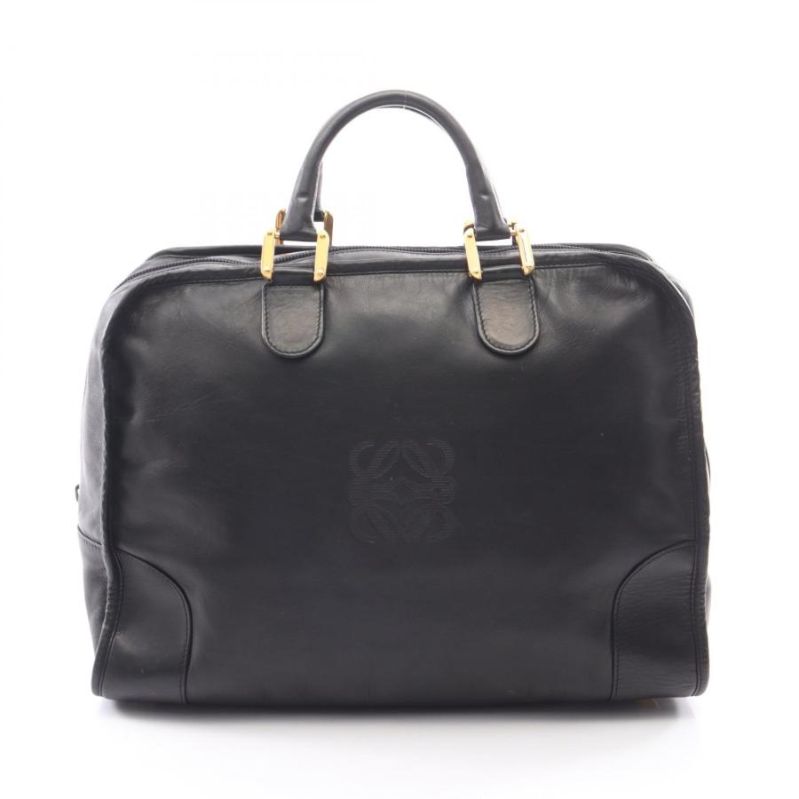 LOEWE（ロエベ） アマソナ40 ハンドバッグ バッグ レザー ブラック系