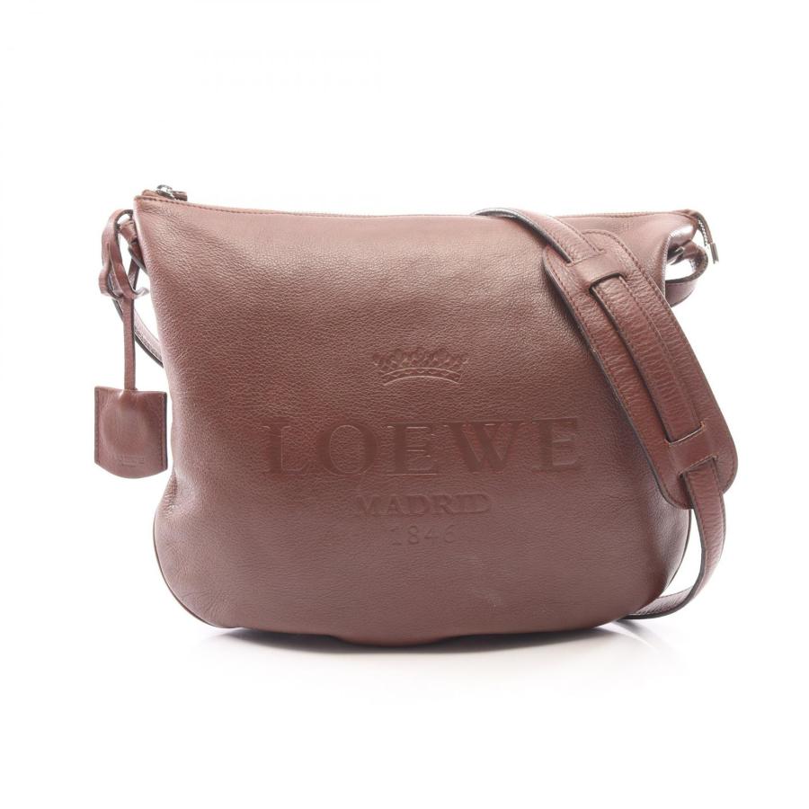 ロエベ ショルダーバッグ ヘリテージ ブラウン レザー loewe LOEWE（ロエベ） ヘリテージ ショルダーバッグ バッグ レザー ブラウン