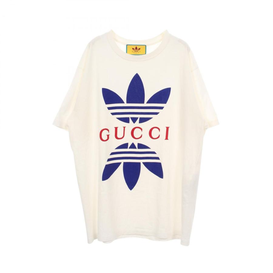 GUCCI（グッチ） GUCCI GUCCI × adidas トレフォイル 半袖Tシャツ 衣料