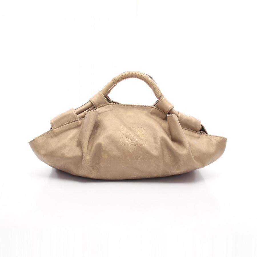♤*様 ☆激安‼️ LOEWE ロエベ　ハンドバック　ナッパアイレ LOEWE（ロエベ） ナッパアイレ ハンドバッグ バッグ レザー ゴールド系