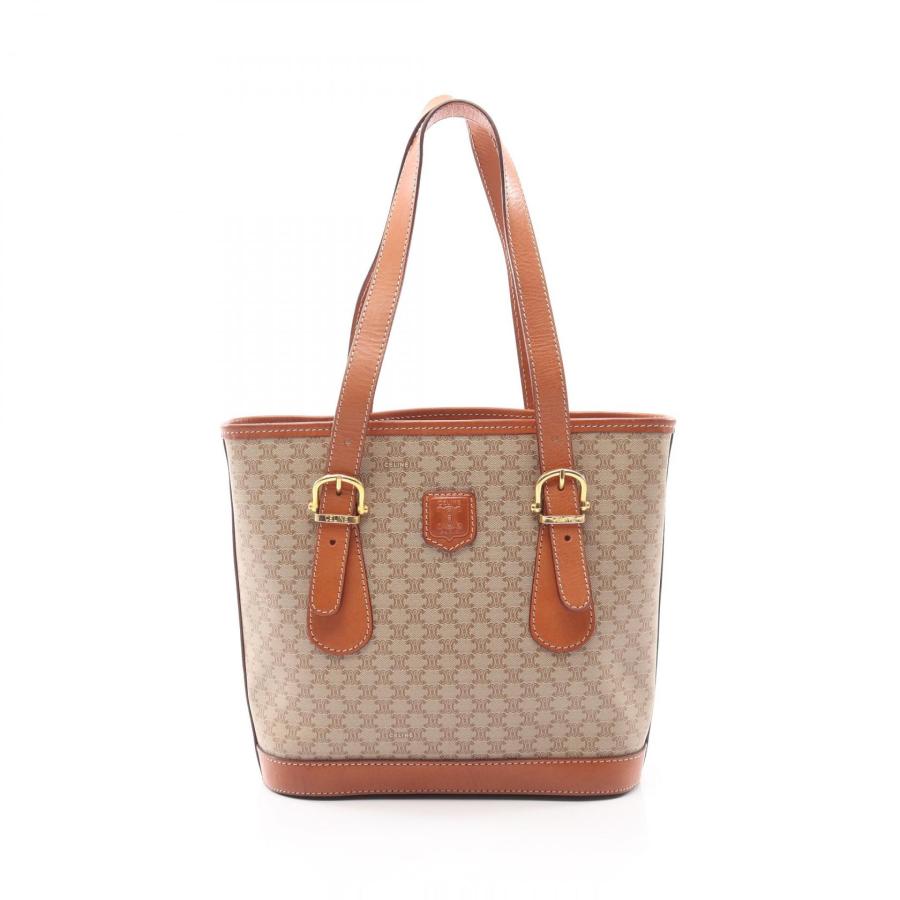 CELINE マダカム　ショルダーバッグ ベージュ ピンク CELINE（セリーヌ） マカダム ショルダーバッグ バッグ PVC