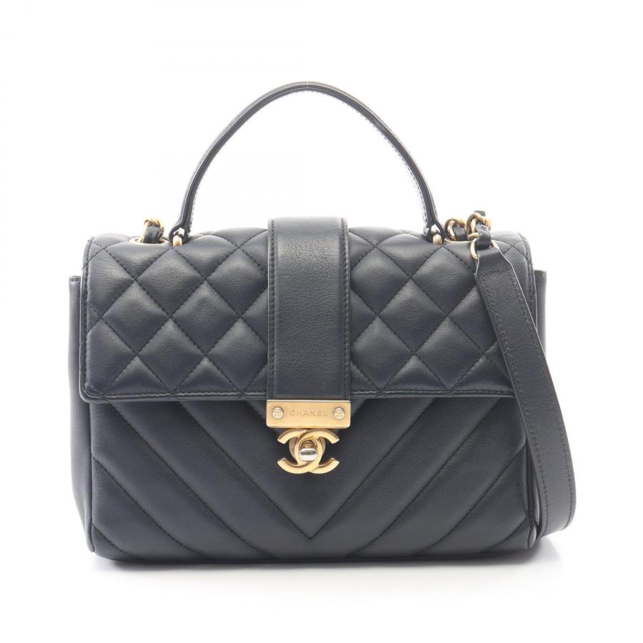 CHANEL（シャネル） マトラッセ Vステッチ トップハンドル 2WAY