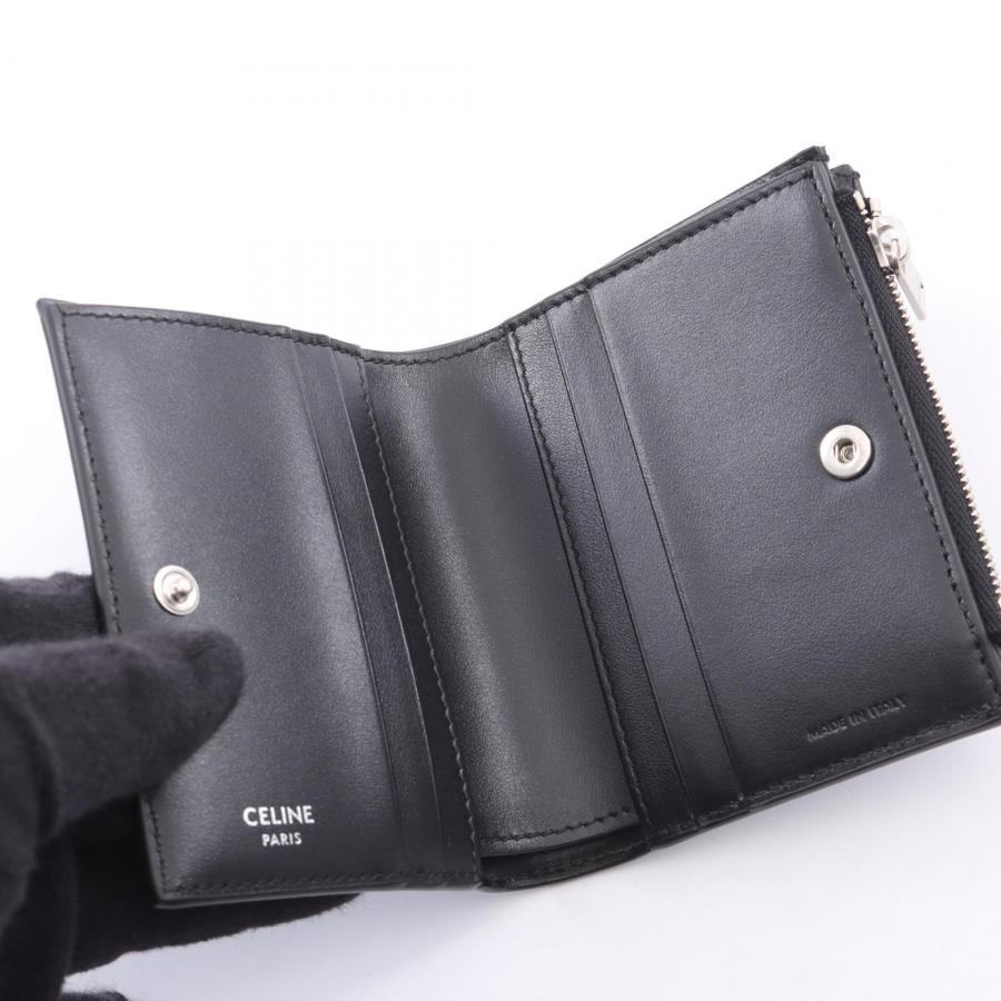 CELINE（セリーヌ） 爆買 コンパクトウォレット トリオンフ 二つ折り