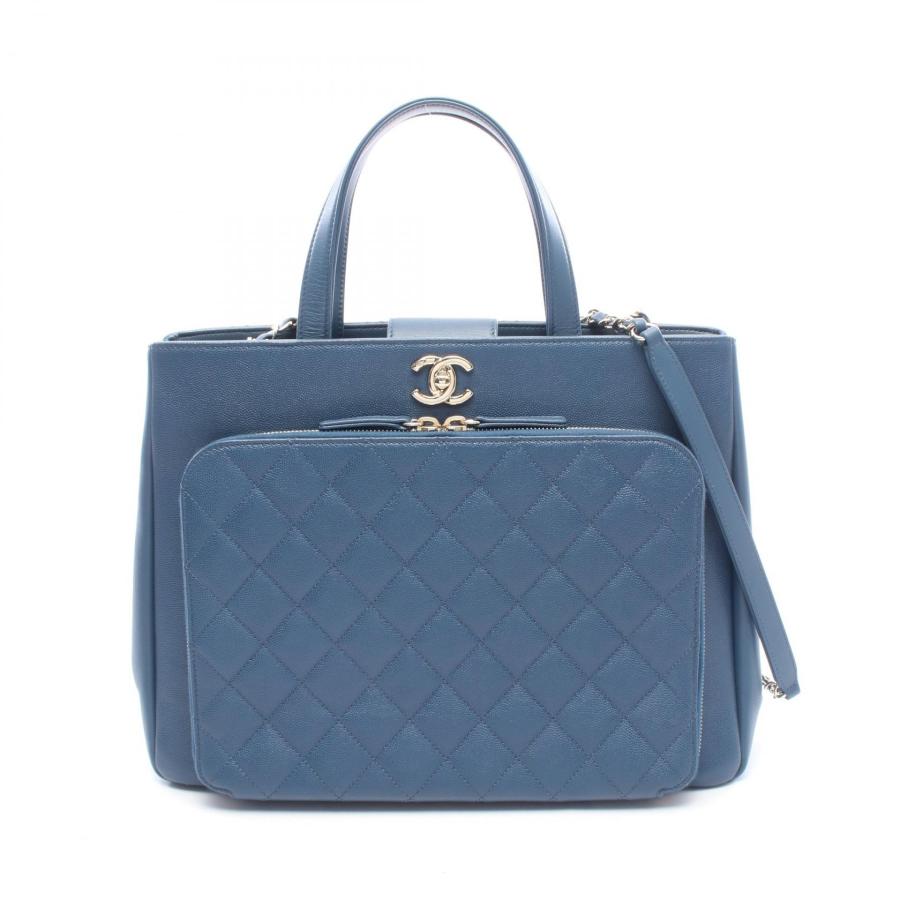 CHANEL キャビアスキン バックパック ビジネスアフィニティ CHANEL（シャネル） ビジネスアフィニティ マトラッセ ショルダー