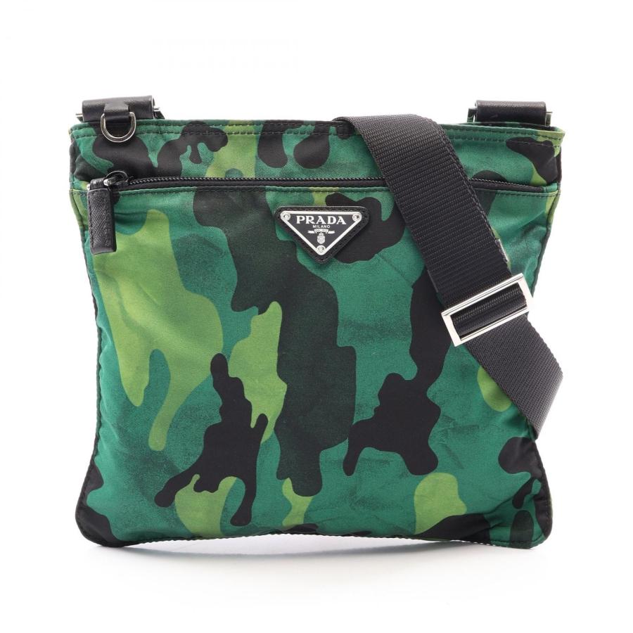 PRADA（プラダ） トライアングルロゴ カモフラージュ ショルダーバッグ