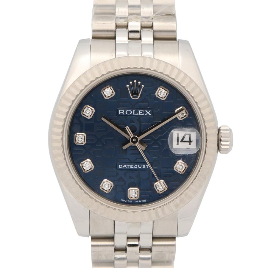 ROLEX ロレックス デイトジャスト 10Ｐダイヤ レディース 腕時計 ROLEX（ロレックス） デイトジャスト 10Pダイヤ ランダム番 腕時計