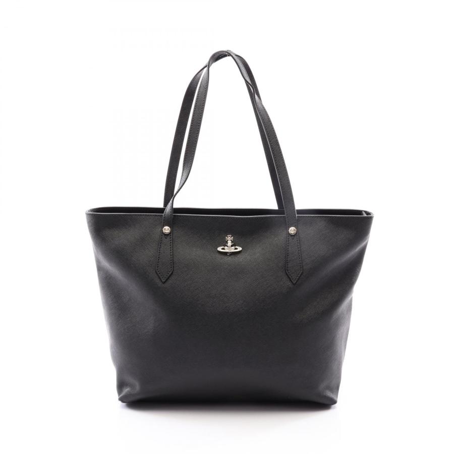 【Vivienne Westwood】オーブトートバッグ　ブラック ヴィヴィアンウエストウッド Vivienne Westwood SHOPPER オーブ トート