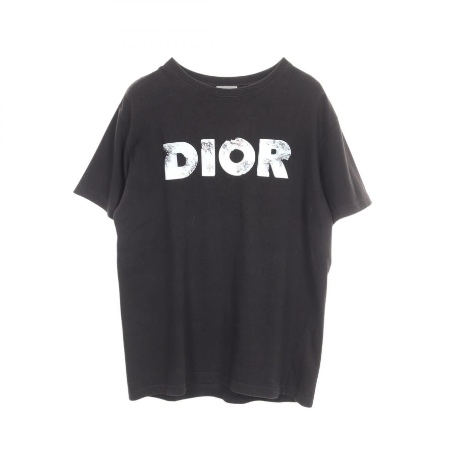 ディオール Dior DIOR × Daniel Arsham ロゴプリント 半袖Tシャツ 衣料