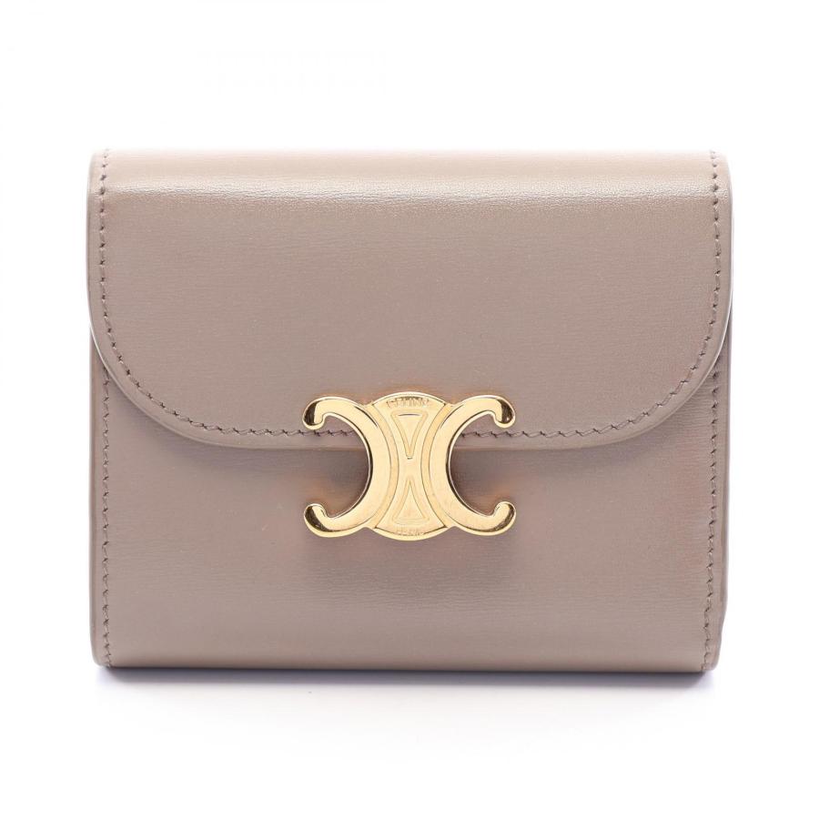 CELINE（セリーヌ） トリオンフ スモールフラップウォレット 三つ折り