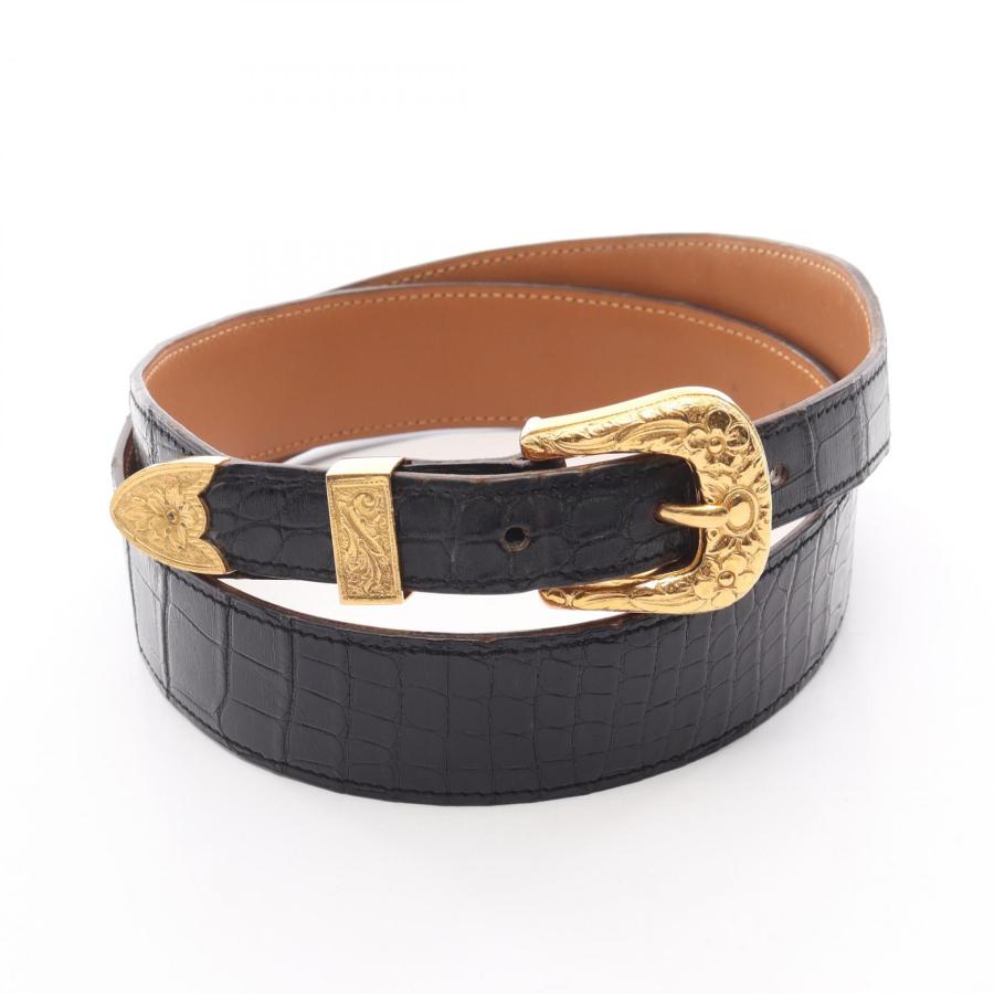 HERMES エルメス ベルト ウエスタン HERMES（エルメス） ウエスタン ベルト 衣料品 その他 アリゲーター