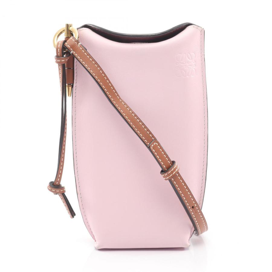 美品ですLOEWE ロエベ Gate Pocket ゲートポケット ピンク LOEWE（ロエベ） 爆買 LOEWE GATE POCKET ゲートポケット ショルダー