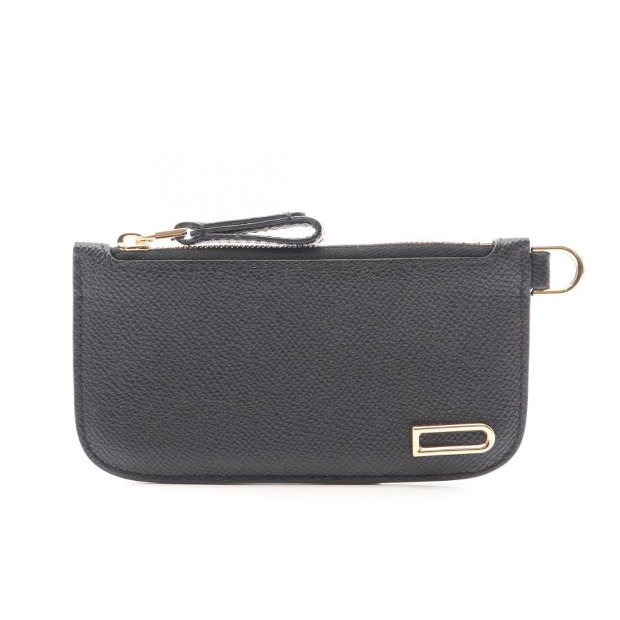 デルヴォー Delvaux ヴァガボンド コインケース 財布 レザー ブラック