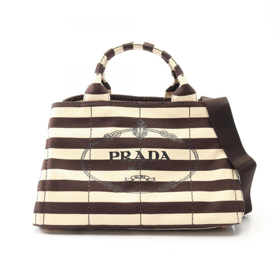 PRADA（プラダ） PRADA CANAPA STAMPATA カナパ 2WAY トートバッグ