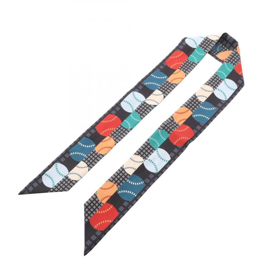 HERMES（エルメス） ツイリー BALLES DE TENNIS リボン スカーフ 衣料