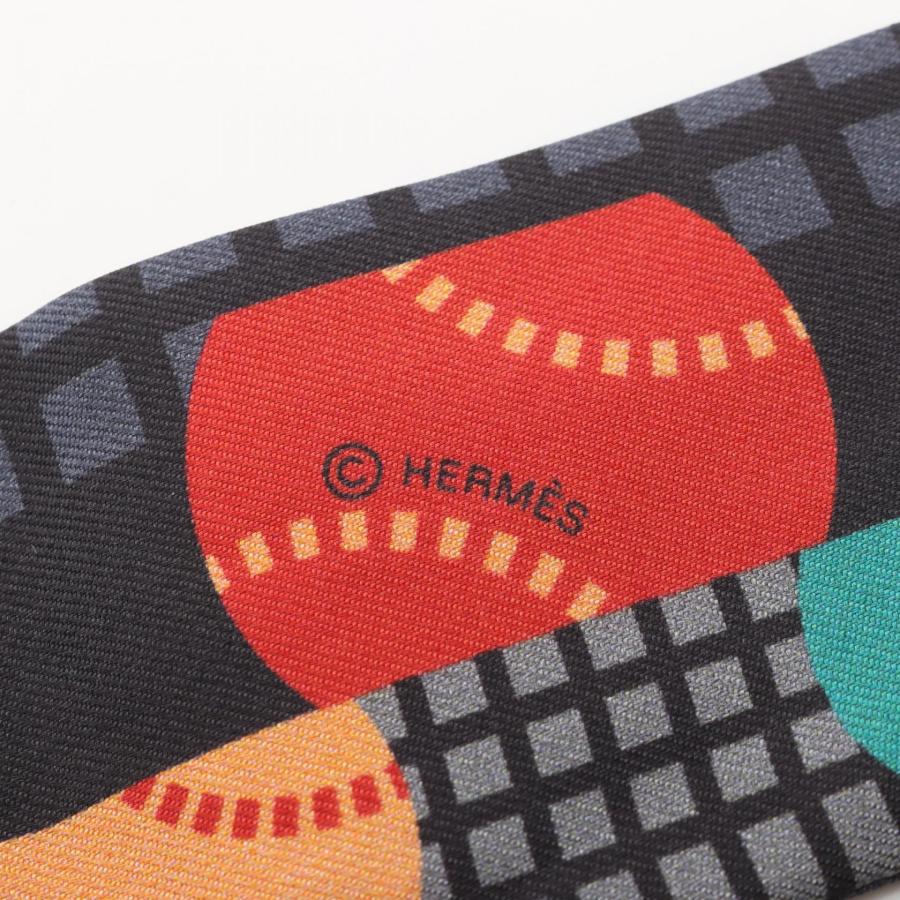 HERMES（エルメス） ツイリー BALLES DE TENNIS リボン スカーフ 衣料