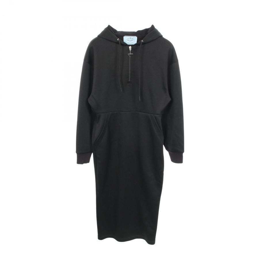 PRADA（プラダ） ハーフジップ フード付き 長袖 ワンピース 衣料品