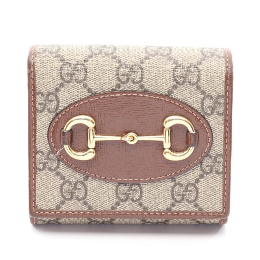 GUCCI ホースビット 1955 二つ折り財布 GUCCI（グッチ） ホースビット 1955 GGスプリーム 二つ折り財布 財布