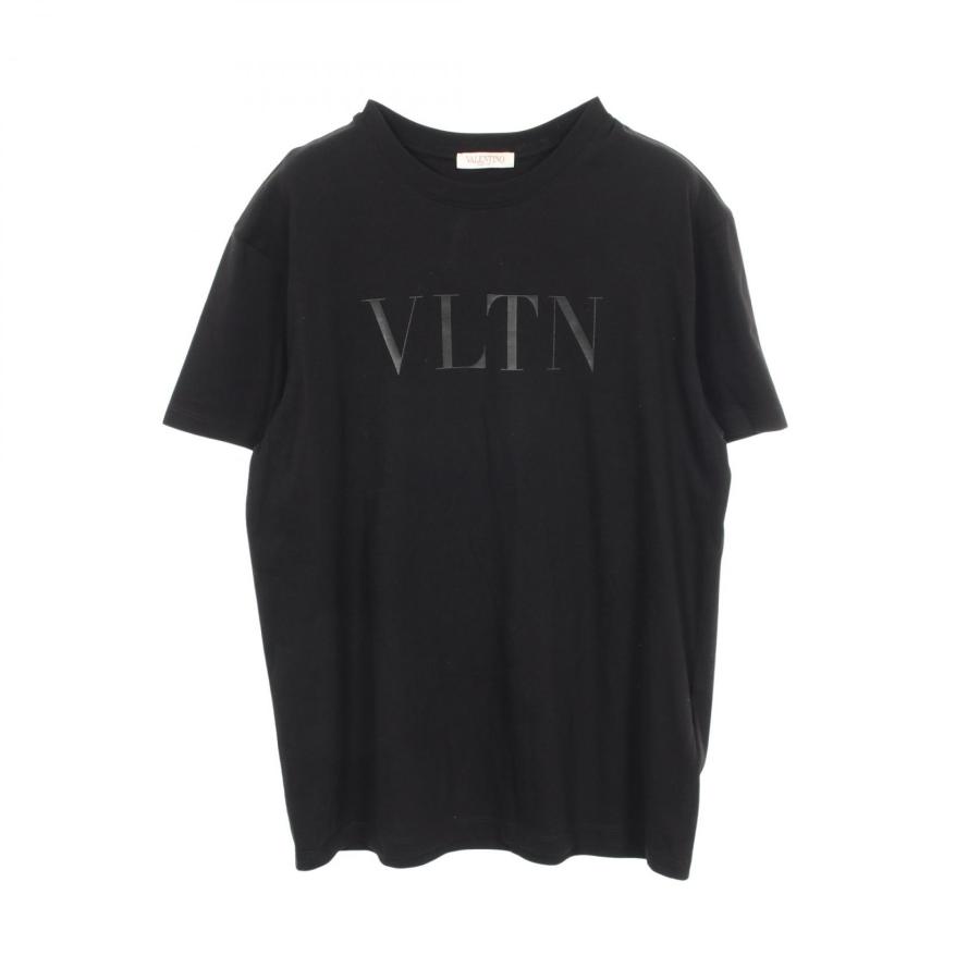 VALENTINO ヴァレンティノ VLNT ロゴ プリント Tシャツ ヴァレンチノ Valentino VLTNロゴ プリント クルーネック 半袖Tシャツ