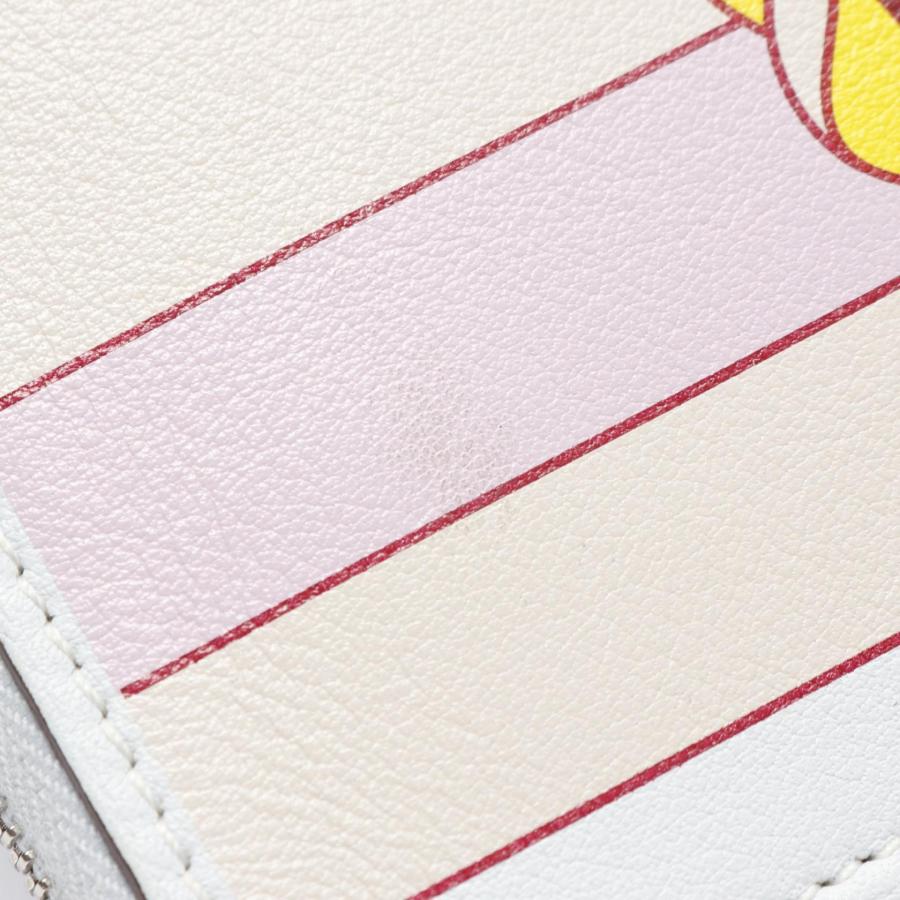 エルメス HERMES アザップロング シルクイン ラ パティスリーフランセーズ ラウンド長財布 財布 カーフ（牛革） ヴォースイフト ブルーの画像