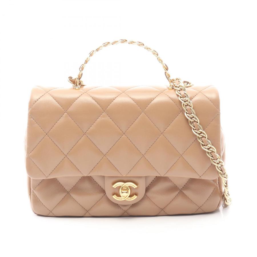 CHANEL（シャネル） マトラッセ トップハンドル ショルダーバッグ 