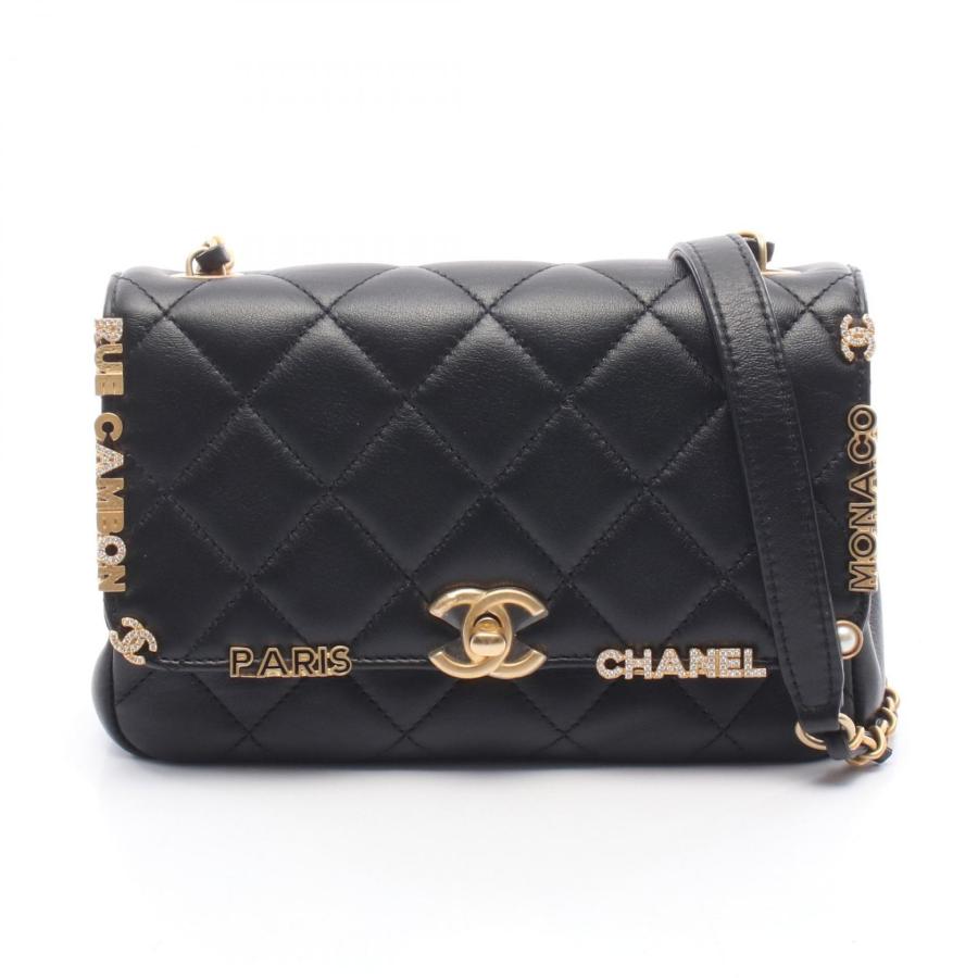 新品 chanel ミニフラップバッグ マトラッセ ラムスキン 18cm CHANEL（シャネル） ミニ フラップ バッグ マトラッセ ショルダー