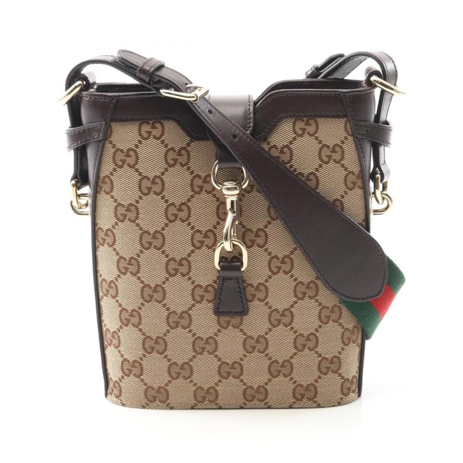 GUCCI（グッチ） GUCCI GGシャドウ ミニバケット ショルダーバッグ