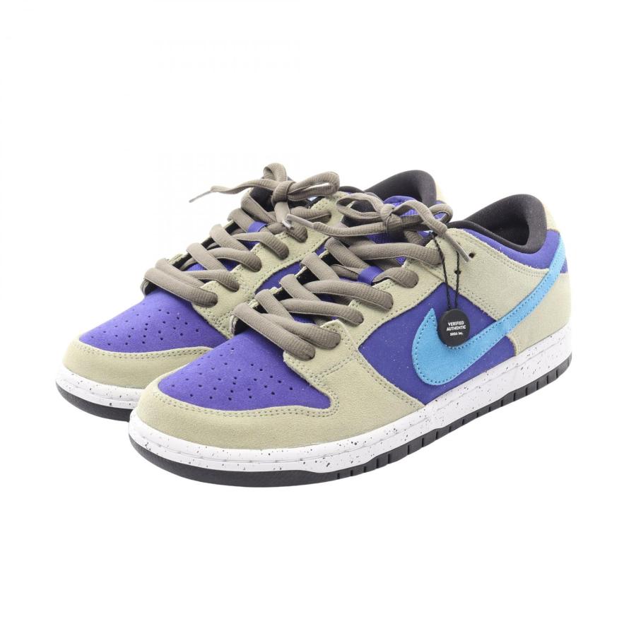 ナイキエスビー NIKE SB SB DUNK LOW PRO スニーカー 靴 スウェード ファブリック メンズ ブルー系 / カーキ系 BQ6817-301 【中古】 Nike SB ナイキエスビー NIKE DUNK LOW PRO スニーカー 靴 スウェード