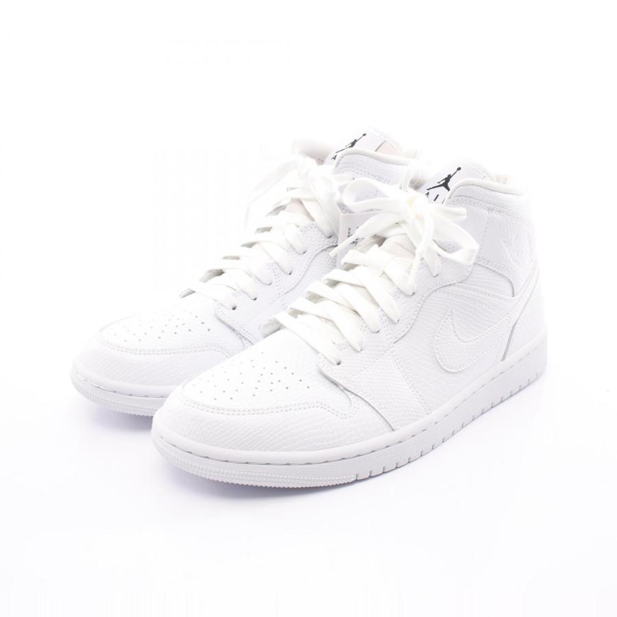 NIKE（ナイキ） 爆買 NIKE AIR JORDAN 1 MID パイソン型押し