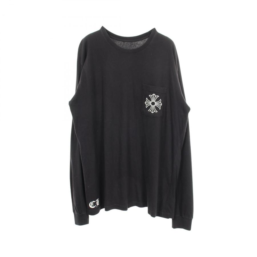 クロムハーツ CHROME HEARTS CHプラス バックプリント 長袖Tシャツ