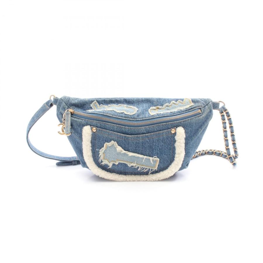 CHANEL ショルダーバッグ ボディバッグ ウエストバッグ CHANEL（シャネル） 爆買 ウエストバッグ ボディバッグ バッグ デニム