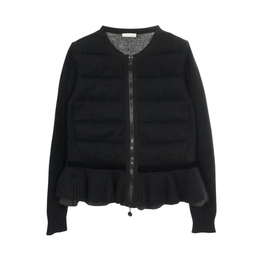 MONCLER（モンクレール） 爆買 フリル ニットダウンジャケット