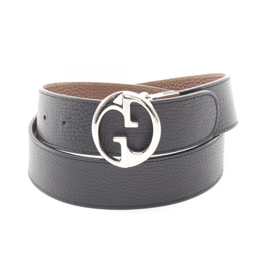 GUCCI（グッチ） GUCCI GGバックル リバーシブル シルバー金具 ベルト